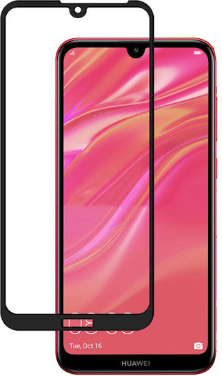 Vollkleber Vollflächig gehärtetes Glas (Huawei Y6 2019)