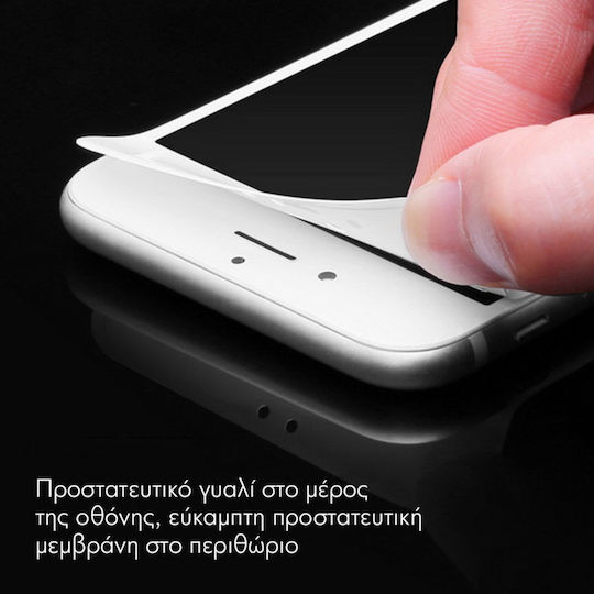 5D Пълно лепило Закалено стъкло за цялото лице (iPhone 6 / 6S Plus)