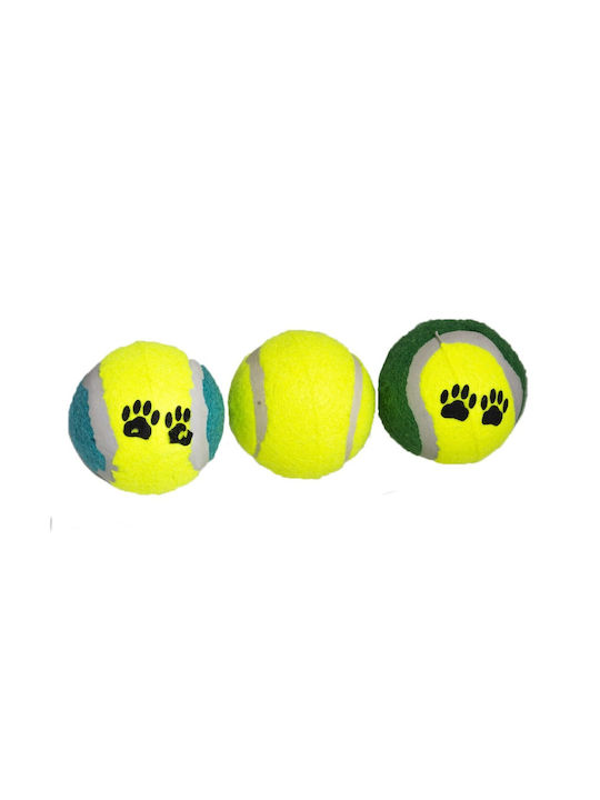 Pet Camelot Plastikballspielzeug Hund 7εκ. Grün 3Stück 7148
