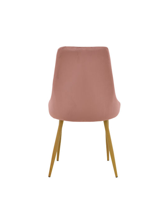 Azori Dining Room Velvet Chair Sapio Apple Velvet 49x55x85cm