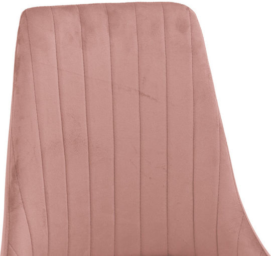 Azori Dining Room Velvet Chair Sapio Apple Velvet 49x55x85cm