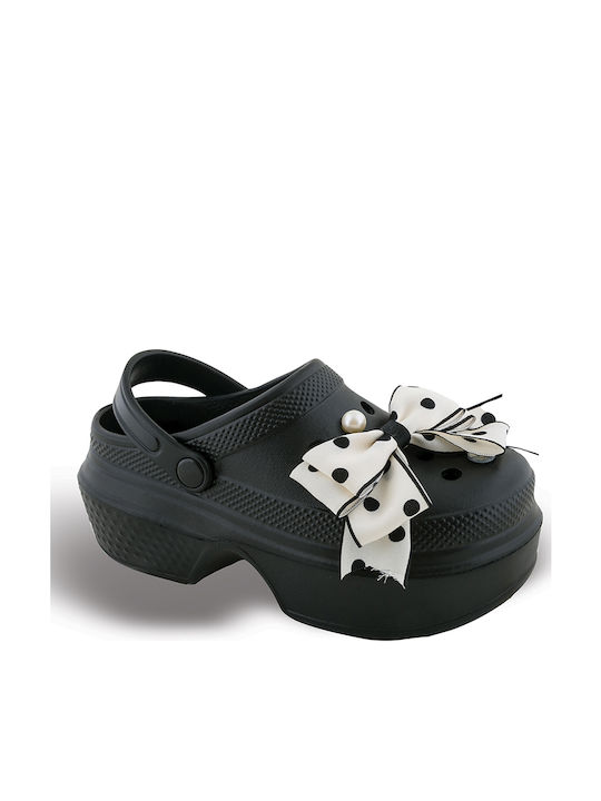 Cubanitas Women's Clogs Black