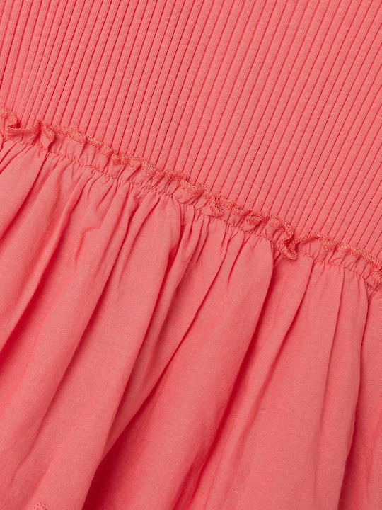 Children's Dress Sleeveless Coral