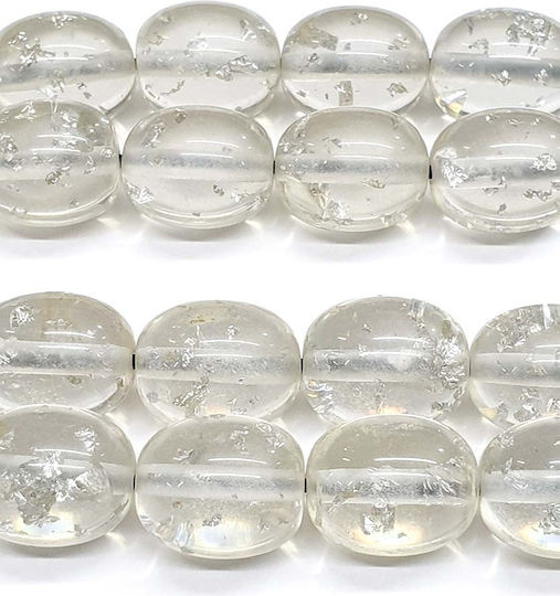 Roloi Komboloi Resin Worry Beads Transparent 31cm
