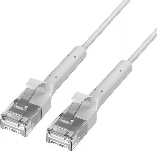 Extralink U/FTP (STP) Cat.6a Ethernet Network Cable 5m White