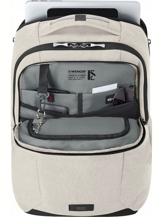 Wenger Τσάντα Πλάτης για Laptop 16" σε Μπεζ χρώμα 653500