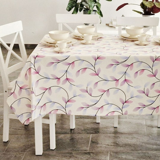 Pucioasa Față De Masă Rezistent La Pete Roz Lila 120x160cm