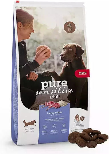 Meradog Pure Sensitive Adult 3kg Ξηρά Τροφή για Ενήλικους Σκύλους με Αρνί και Ρύζι