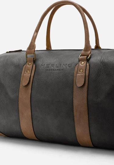 Herling Research Sack Voyage Gray made of Artificial Leather