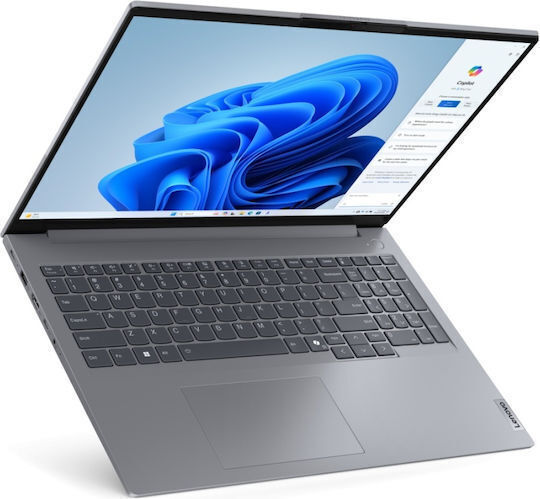 Lenovo Thinkbook 16 G7 ARP 16" IPS FHD+ (Ryzen 5-7535HS/16GB/512GB SSD/No OS) Arctic Grey (GR Keyboard)