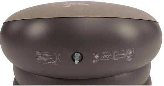 Easy Camp Inflatable Armchair Brown 85x85cm