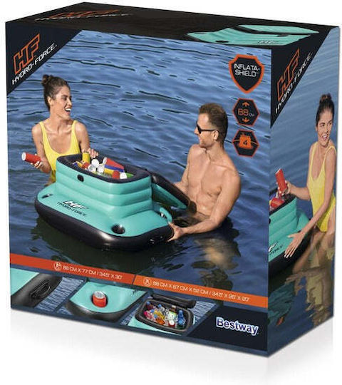 Bestway Inflatable Drink Case Turquoise 300x77cm