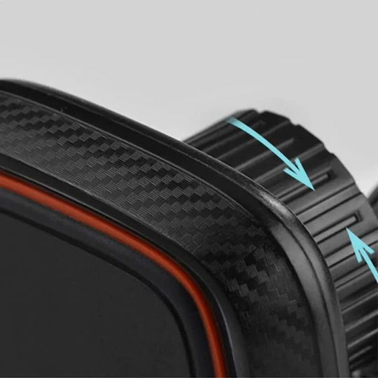 Techsuit Suport Auto pentru Telefon cu magnet Neagră