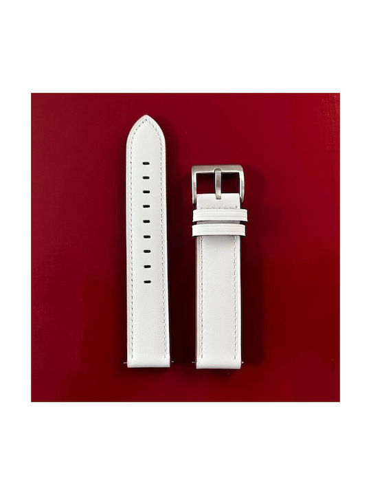 Λουράκι Λευκό (Huawei Watch GT2 / GT3 (42mm) / GT3 Pro (43mm)Amazfit GTSHaylou LS02) Λουράκι Λευκό (Huawei Watch GT2 / GT3 (42mm) / GT3 Pro (43mm)Amazfit GTSHaylou LS02)