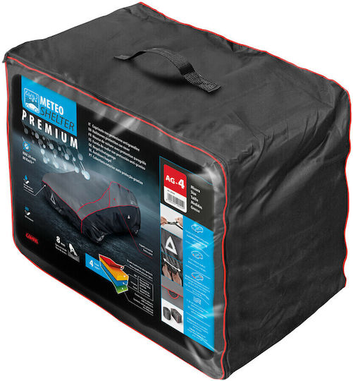 Lampa Meteo Shelter Premium Ag2 Acoperă pentru Mașină 210x210x150cm pentru grindină Impermeabila care se fixează cu curele