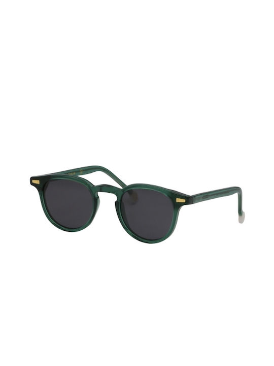 Kyme Unisex Sunglasses with Green Plastic Frame BOB 10