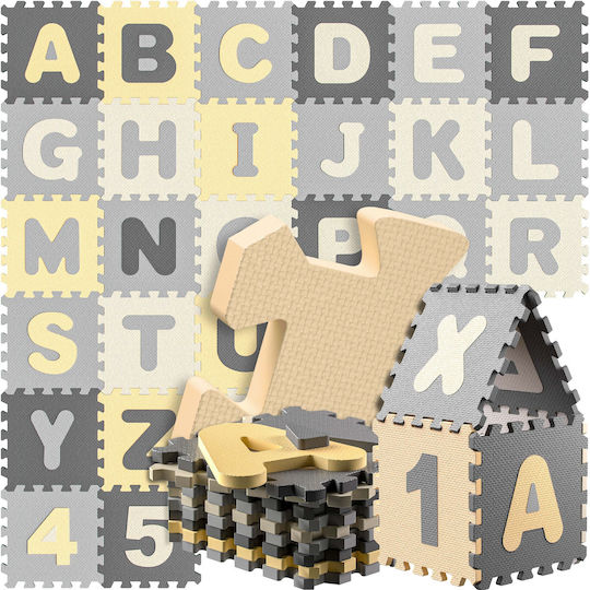Deuba Puzzle de podea educativ pentru copii cu numere 36buc