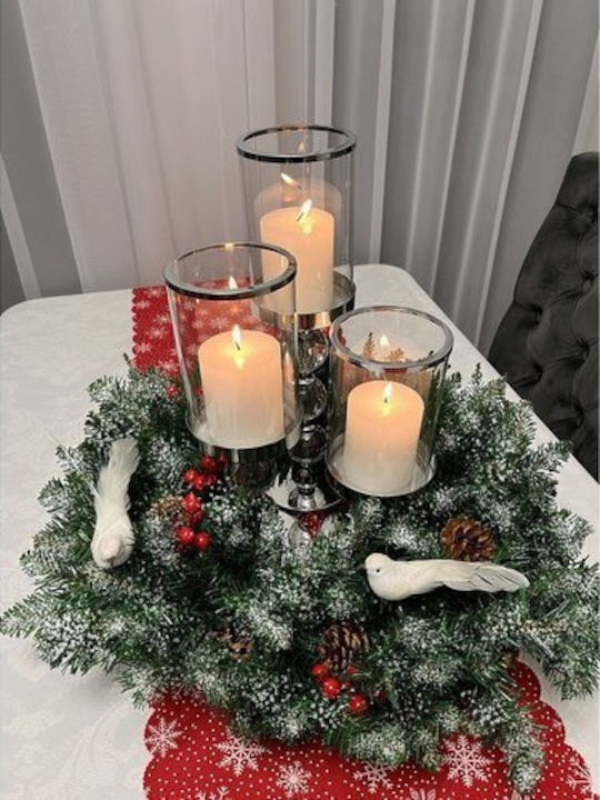 Ruhhy Christmas Decorative Wreath 45cm