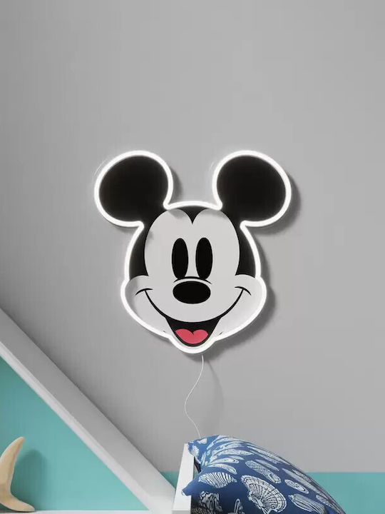 Φωτιστικό Τοίχου Yellowpop Disney Mickey Printed Face