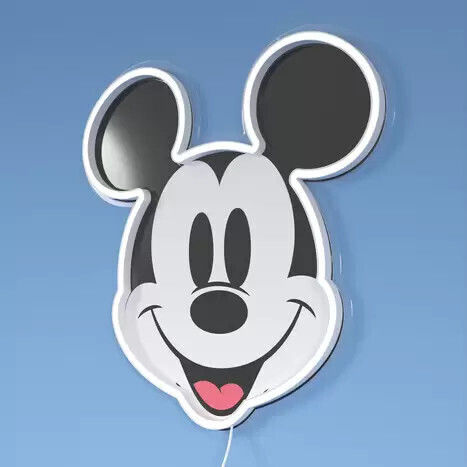 Yellowpop Disney Mickey Printed Face Wall Light