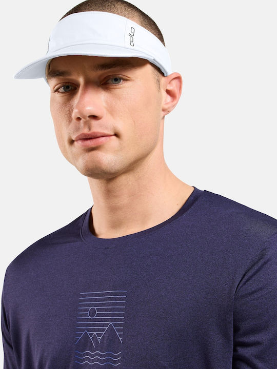 Καπελο Odlo Visor Cap Performance X-light Λευκο