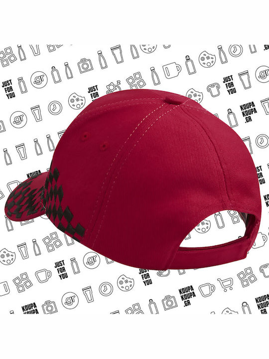 Шапка Ferrari за възрастни Ultimate Red Black Racing Scratch 100% памучен кепър Унисекс Един размер