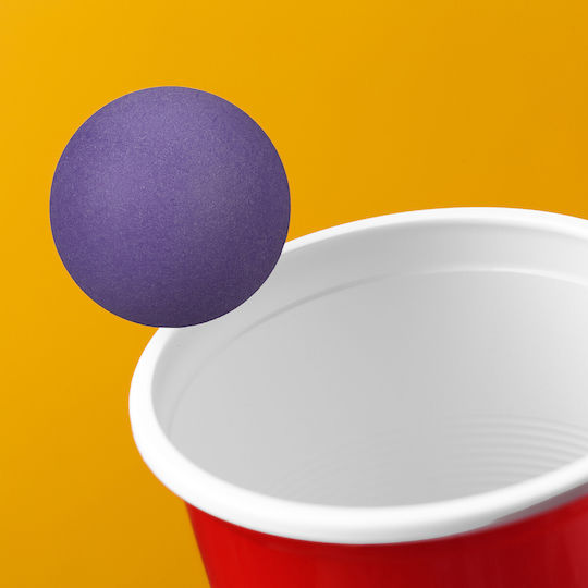 Bierpong-Bälle 100 Stück Mehrfarbig Ca. 40 mm Aus Kunststoff