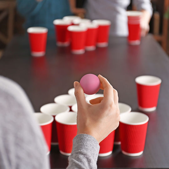Bierpong-Bälle 100 Stück Mehrfarbig Ca. 40 mm Aus Kunststoff
