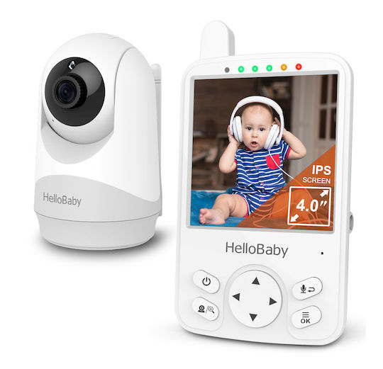 HelloBaby Drahtlose Babyüberwachung , Zwei-Wege-Kommunikation & Schlaflieder