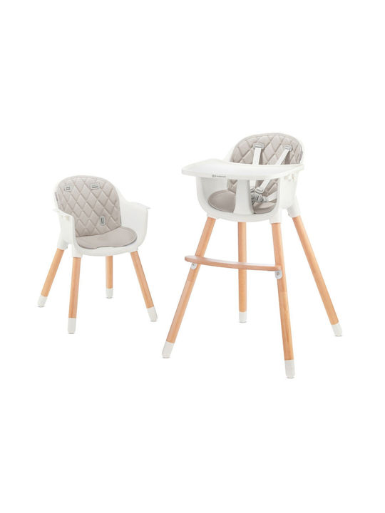 Kinderkraft Sienna Baby Hochstuhl 2 in 1 Grau