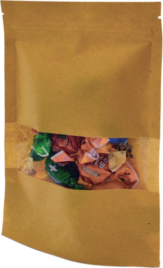 Kraft Paper Food Packaging Bag 100 Pieces