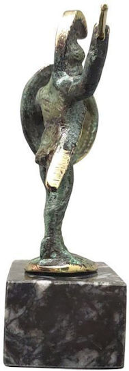 Bronzestatue von Leonidas