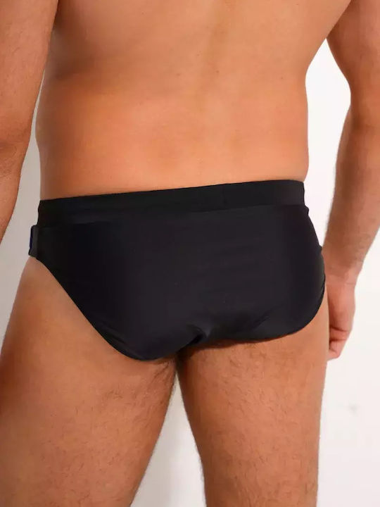 Ανδρικό Μαγιό Slip Μαύρο