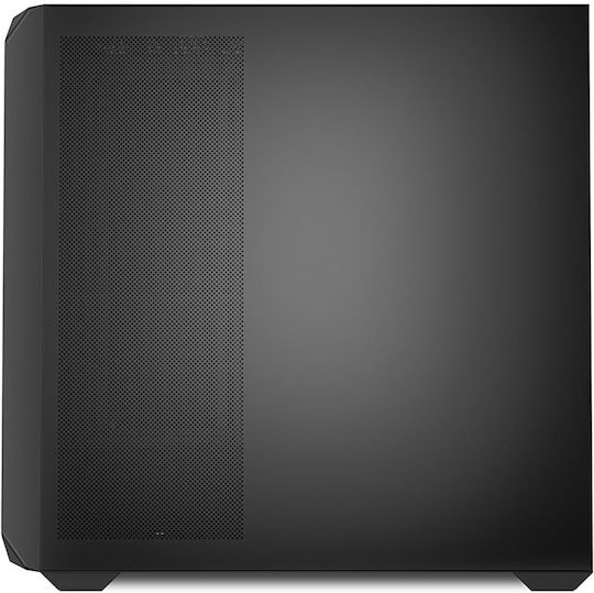 Sharkoon MK4W RGB Strip Gaming Midi Tower Computer Case with Side Window Black