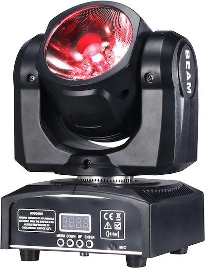 RGBW Robotic Head Stage Light 60W Osram LEDs DMX512 Control 1pcs 60W EU Plug