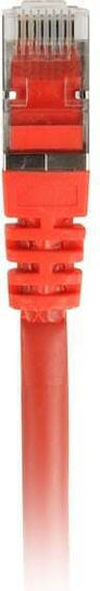 Sharkoon S/FTP Cat.7a 10Gbps Network Cable Ethernet 10m Red