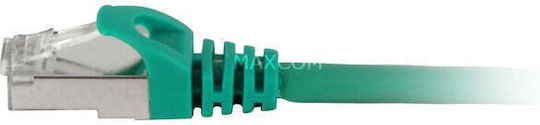Sharkoon S/FTP Cat.7a Ethernet Network Cable 10m Green 1pcs