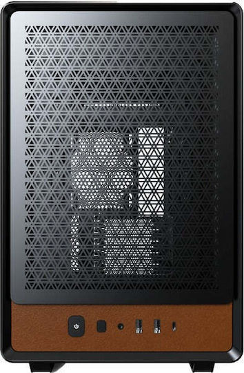 Montech Heritage Gaming Mini Tower Carcasă PC Cu Deschidere Laterală Neagră