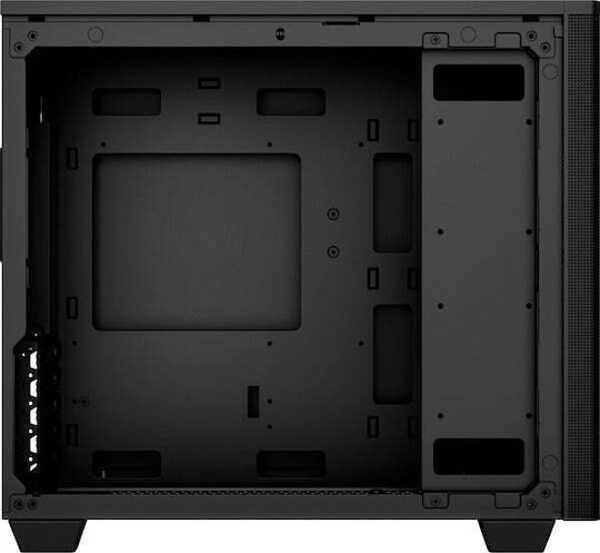 Aerocool Stormfront Gaming Mini Tower Κουτί Υπολογιστή με Πλαϊνό Παράθυρο Μαύρο