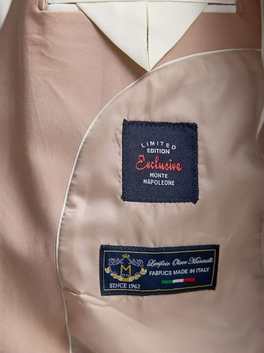 Men's Suit Salmon