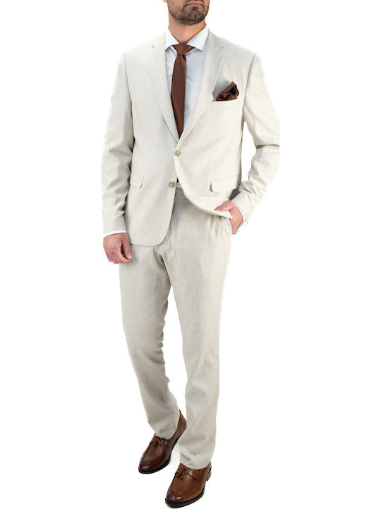 Sommer Herrenanzug Beige