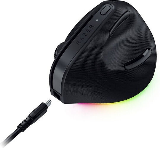 Razer Pro Click V2 Vertical Безжична RGB Геймърска Мишка 30000 DPI Черна