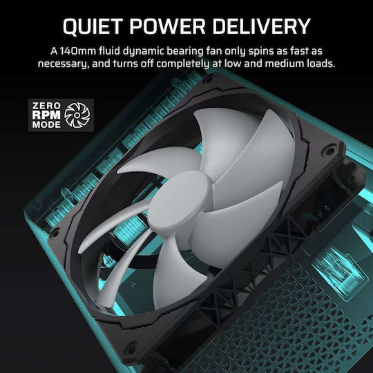 Corsair HXi Series (2025) HX1500i 1500W Black Computer Power Supply Full Modular 80 Plus Platinum