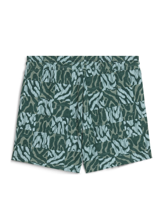 Women's Sporty Shorts Green