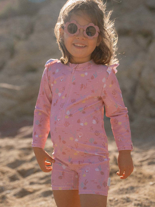 Little Dutch Kids Sunglasses Flowers Pink for 2-5 Years