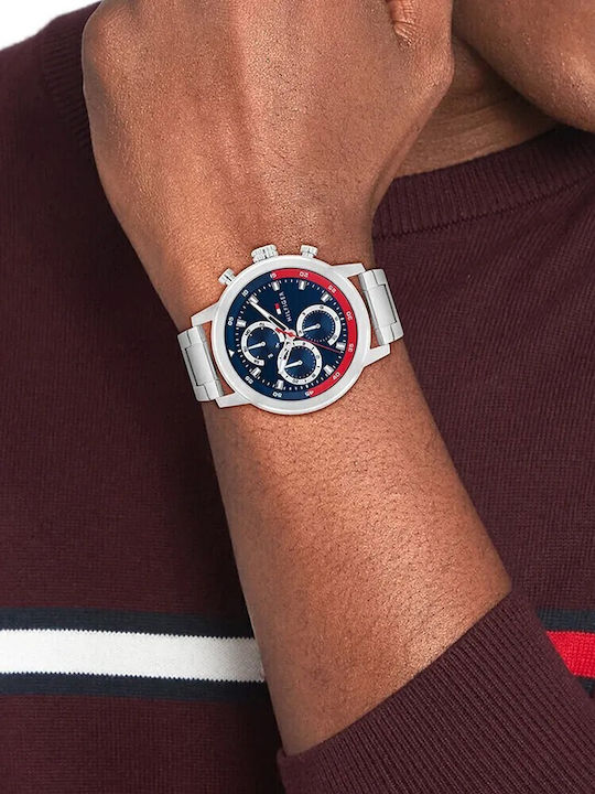 Tommy Hilfiger Rocky Ρολόι Μπαταρίας με Μεταλλικό Μπρασελέ Tommy Hilfiger Rocky Ρολόι Μπαταρίας με Μεταλλικό Μπρασελέ