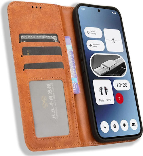 Retro Buchen Sie Braun (Nothing Phone 2a / 2a Plus)