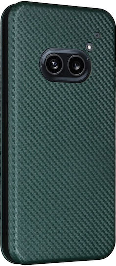 Carbon Fiber Buchen Sie Grün (Nothing Phone 2a / 2a Plus)