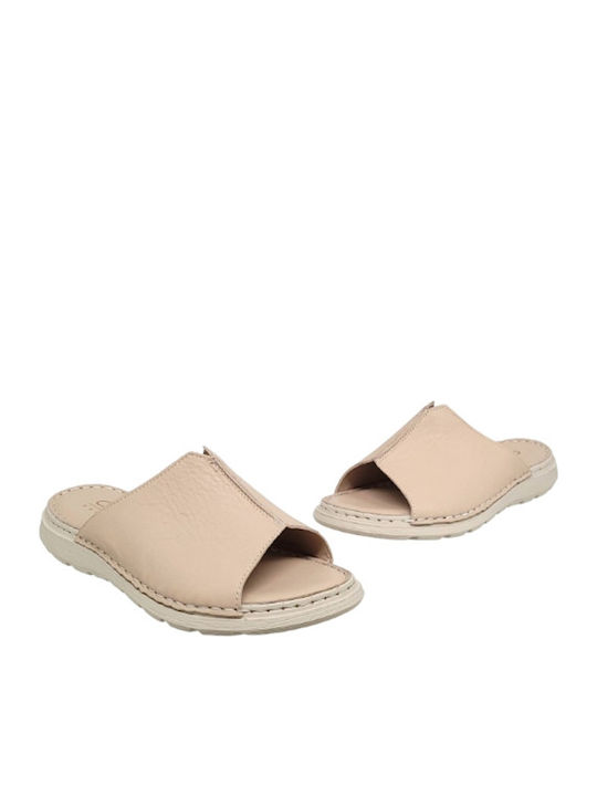 Sandale Casual Damă Flatforme Bej