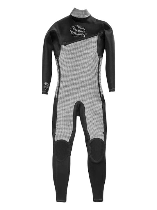 Volcom Salopetă Fullsuit Costum De Neopren Negru